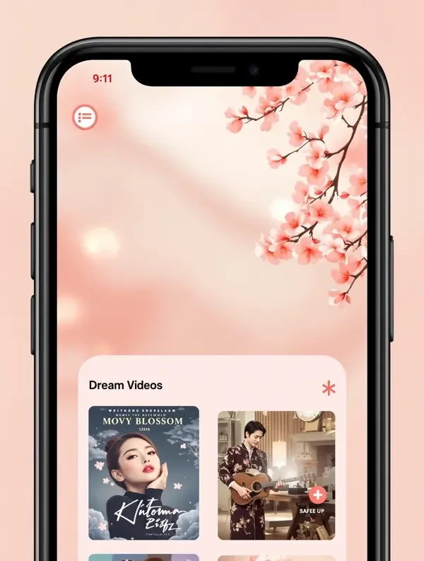 玉米视频 APP 界面展示